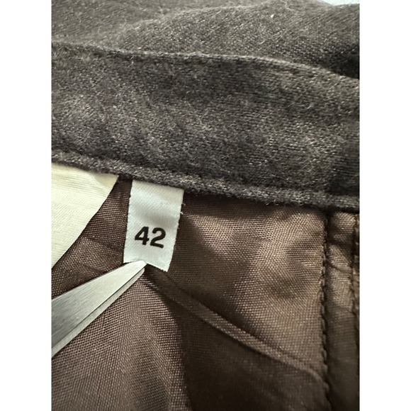 SISLEY Womens Chino Shorts European 42/US 11 Wool Brown - Picture 7 of 8